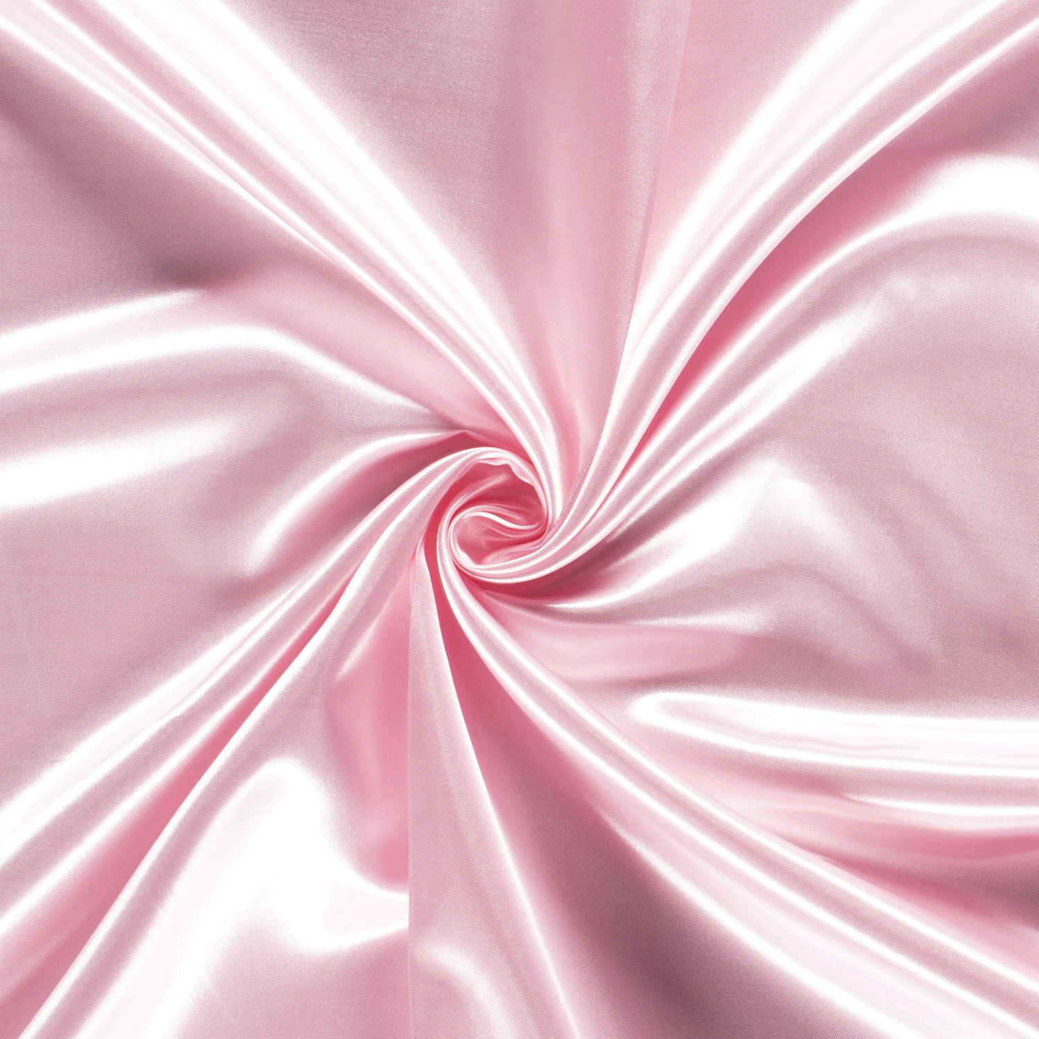 Satin fabric Unicolour Light Pink, Wholesale fabrics