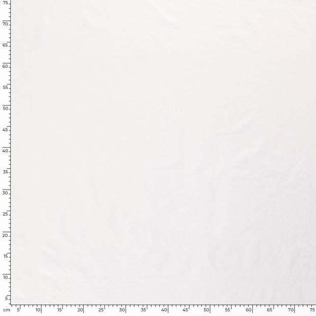 Cotton Poplin fabric Unicolour Optical White