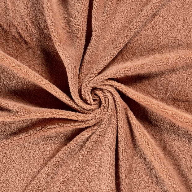 Sherpa Fleece fabric Coral 