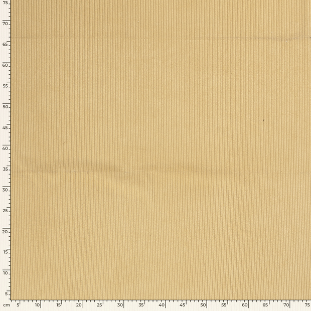 Corduroy 4.5w fabric Unicolour Camel