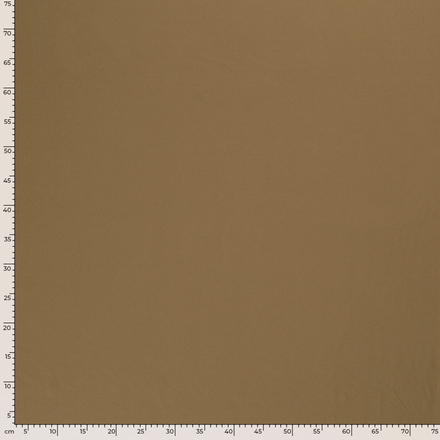Cotton Jersey fabric Unicolour Camel