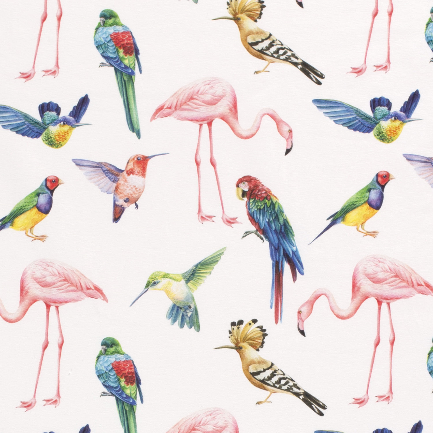 Flamingo jersey fabric deals