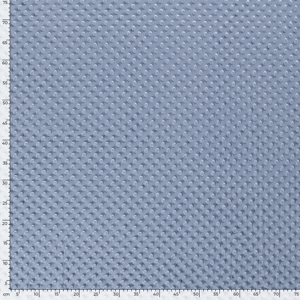 Minky fabric Unicolour Baby Blue