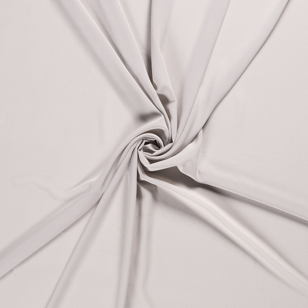 Crêpe Georgette fabric Light Grey 