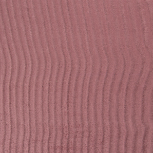 Velours Côtelé 4.5w tissu Vieux rose mat 