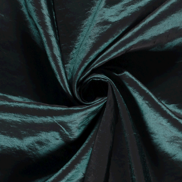 Taffeta fabric Unicolour Petrol