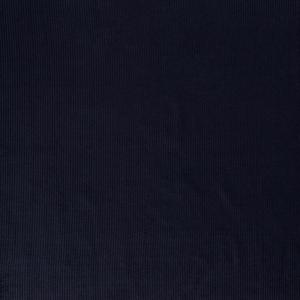 Velours Côtelé 4.5w tissu Bleu Marine mat 