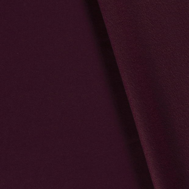 Jogging fabric Unicolour brushed