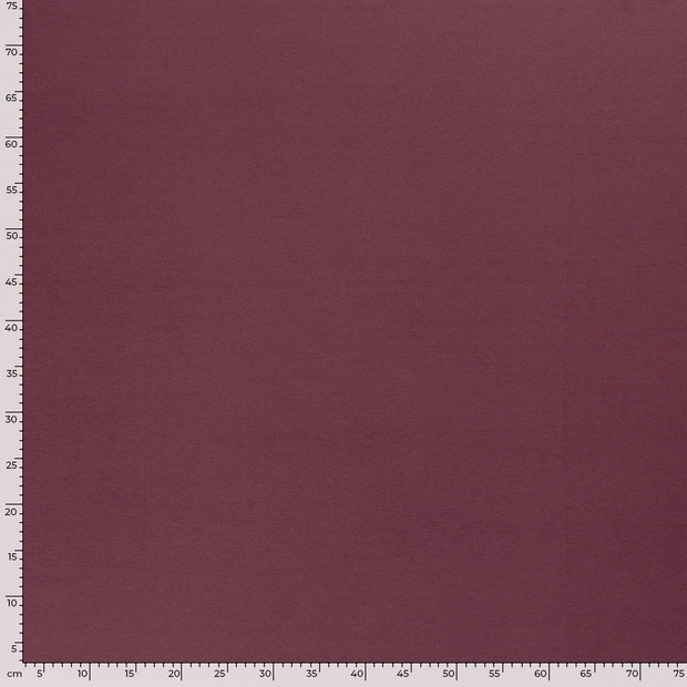 Punta di Roma fabric Unicolour Wine red