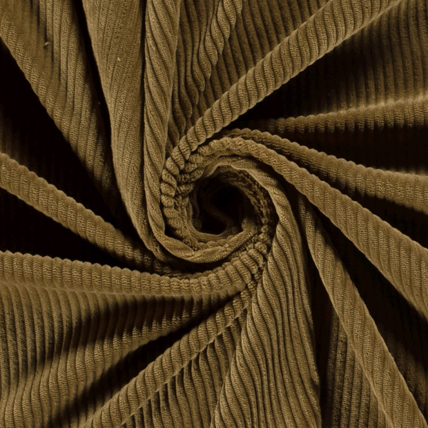 Corduroy 4.5w fabric Unicolour Taupe Grey