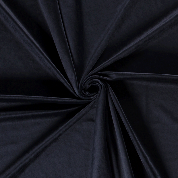 Velvet fabric Navy 