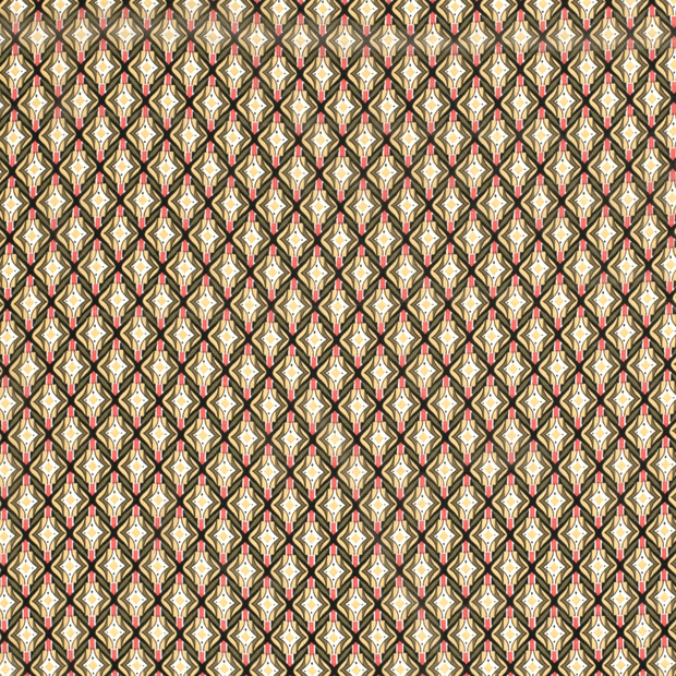 Chiffon fabric Abstract Khaki Green