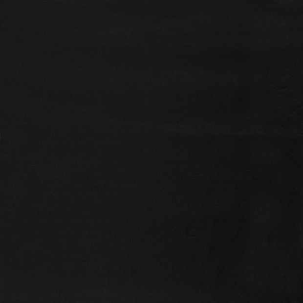 Voile fabrik Schwarz halb transparent