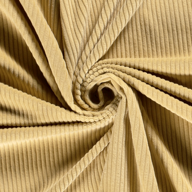 Corduroy 4.5w fabric Unicolour Camel