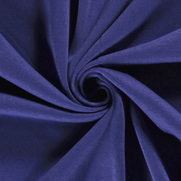 Jogging fabric Unicolour Cobalt