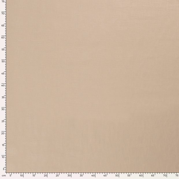 Ramie Linen fabric Unicolour Beige