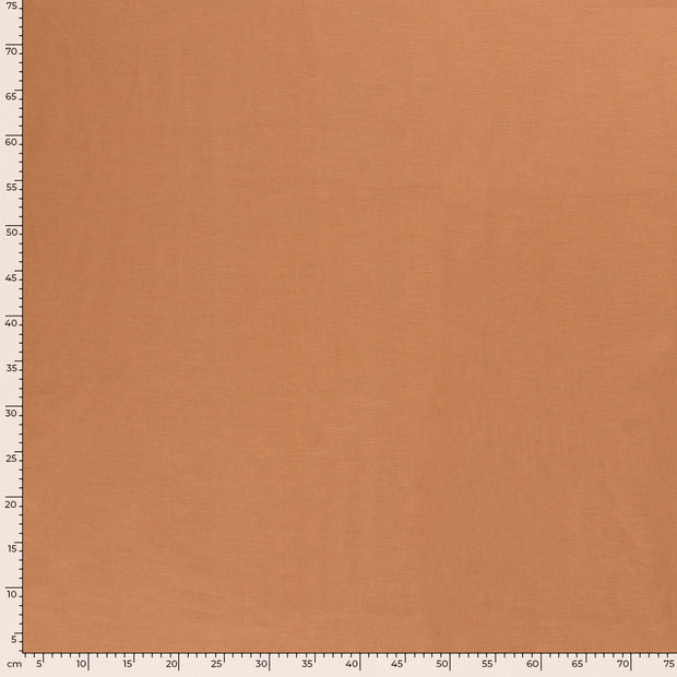 Cretonne tissu Unicolore Camel