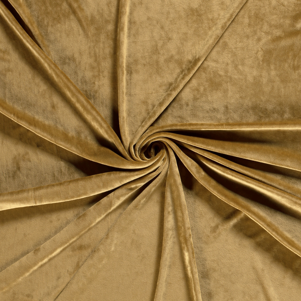 Velvet fabric Oker 