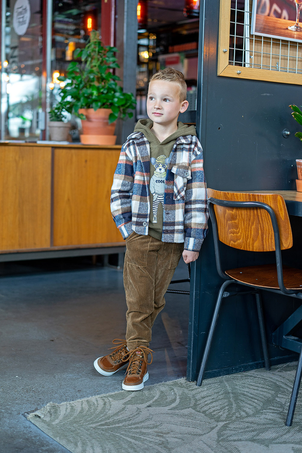 Corduroy 4.5w fabric Unicolour Taupe Grey