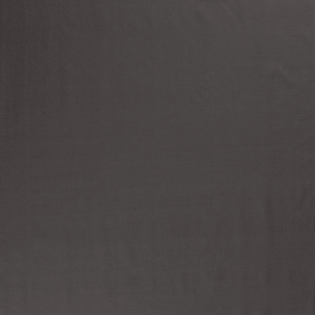 Cotton Poplin fabric Dark Grey 