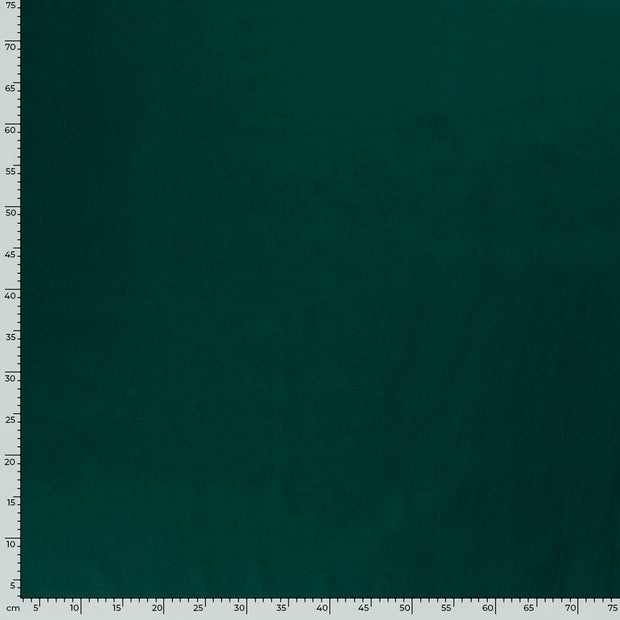 Cotton Poplin fabric Unicolour Dark Green