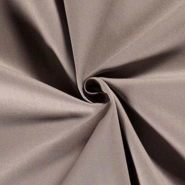 Canvas stof Effen Taupe grijs