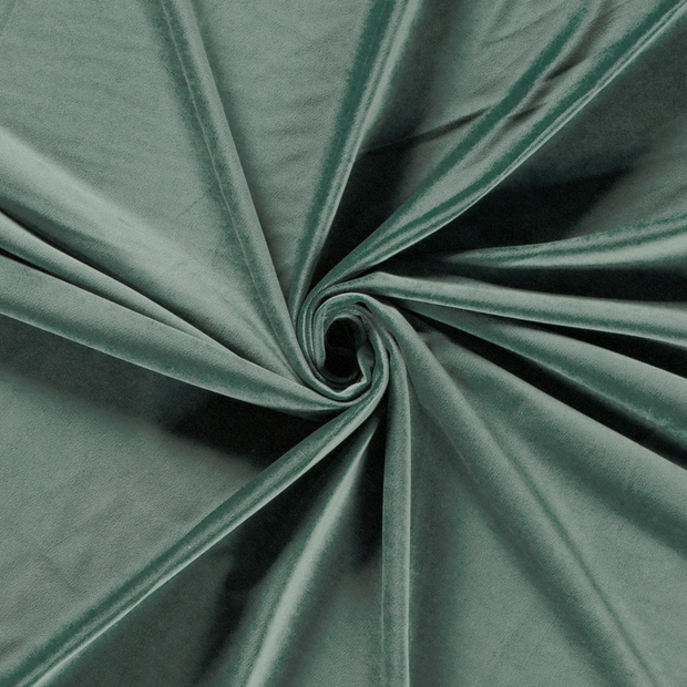 Velvet fabric Dark Mint 