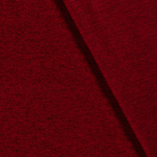 Jogging fabric Melange brushed 