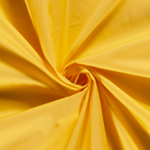 Cotton Poplin fabric Unicolour Yellow