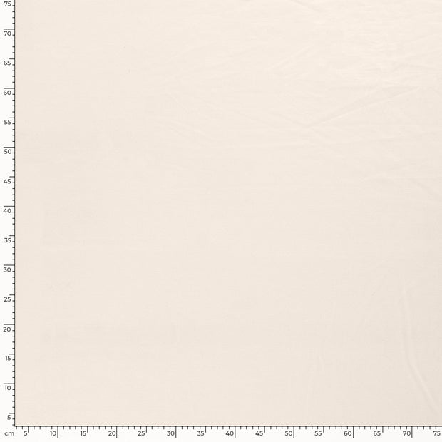 Punta di Roma fabric Unicolour Off White