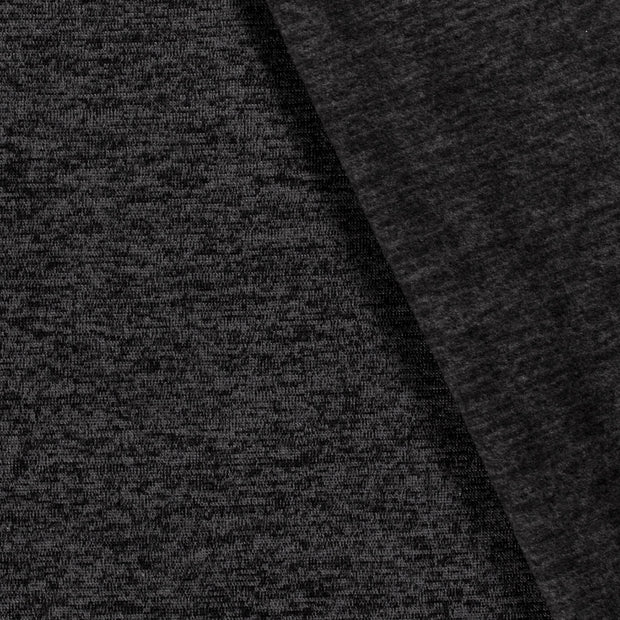 Jogging fabric Melange brushed 