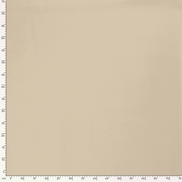Artificial Leather fabric Unicolour Beige