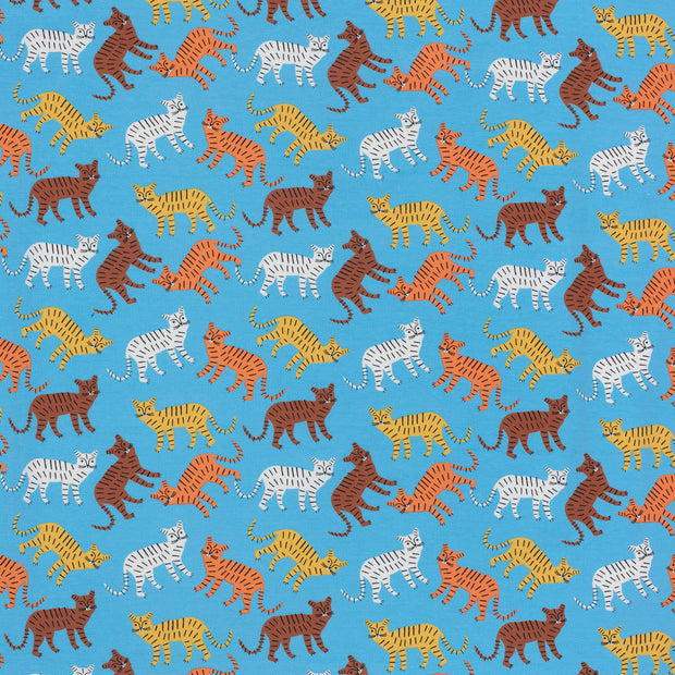 Cotton Jersey fabric Aqua soft 