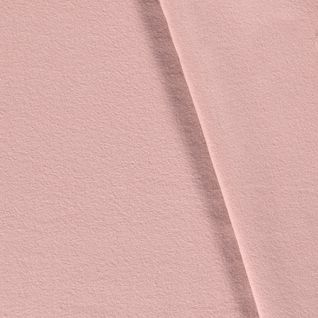 Cotton Fleece fabric Unicolour brushed 
