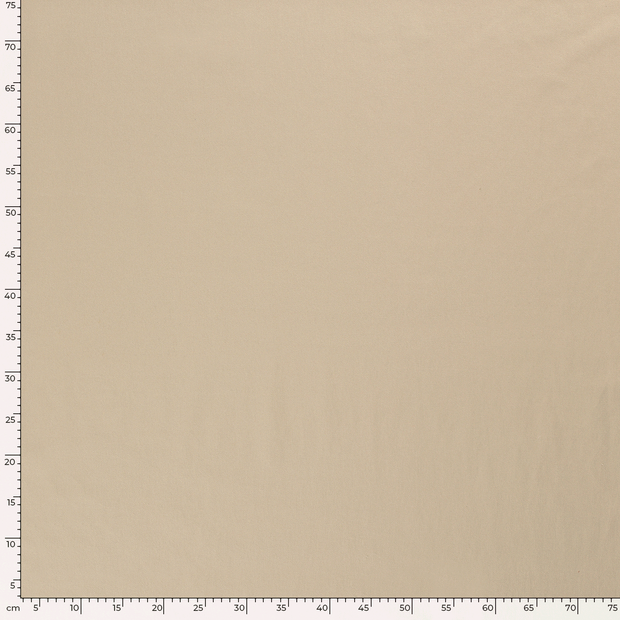 Twill Stretch tela Unicolor Beis