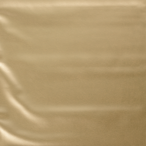 Imitation cuir tissu Doré texturé 