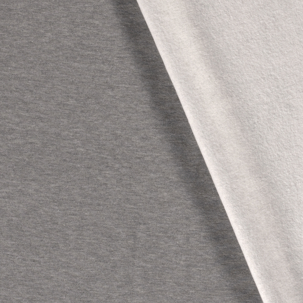 Jogging stof Effen brushed 