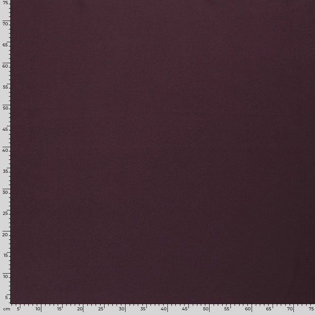 Punta di Roma fabric Unicolour Wine red