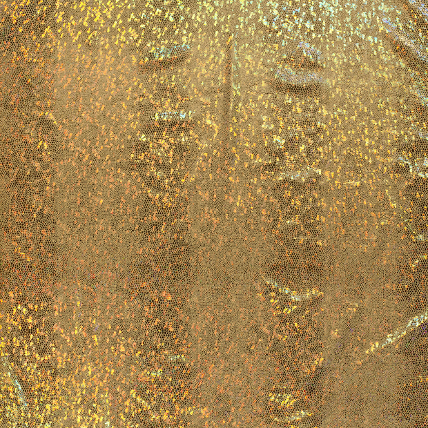 Lamé fabric Gold bicolour