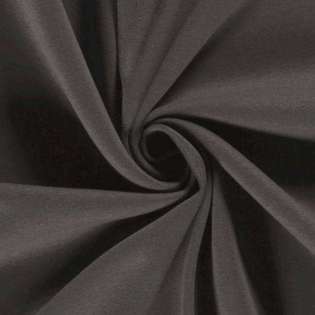 Jogging fabric Unicolour Taupe Grey