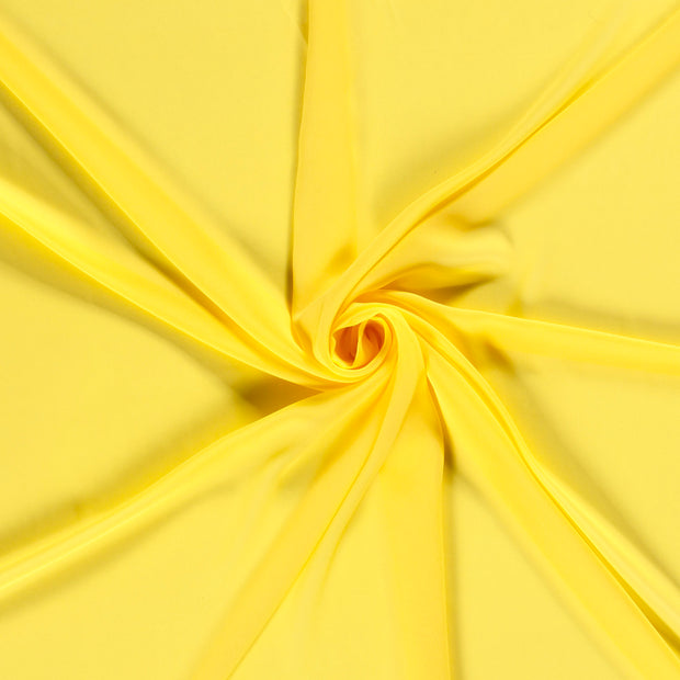 Chifón tela Amarillo 