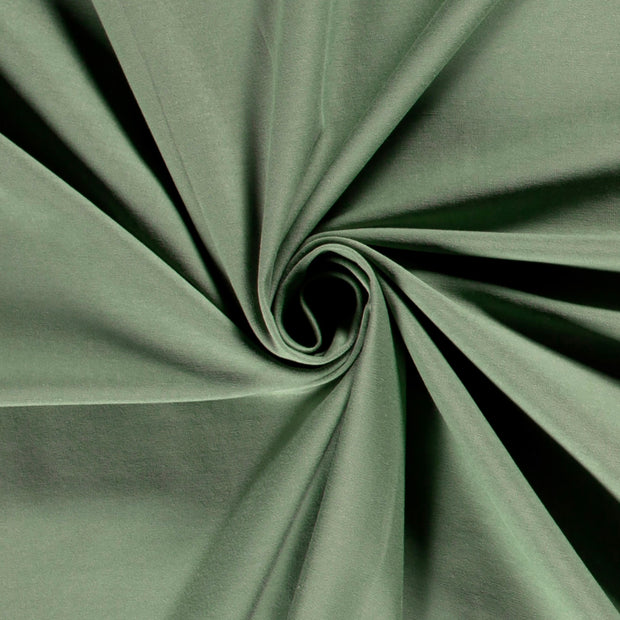 Cotton Jersey fabric Unicolour Dark Mint