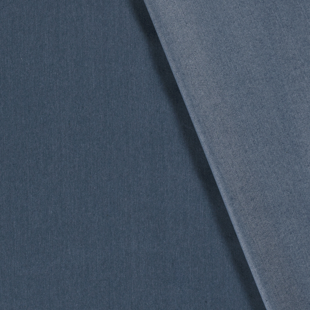 Denim fabric Unicolour pre-washed 