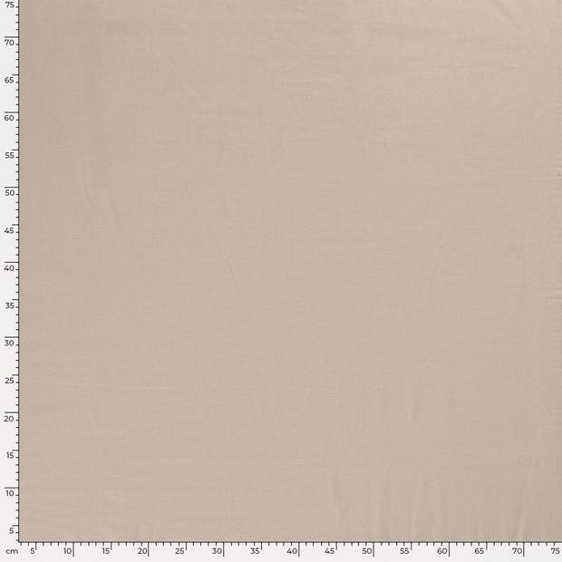 Woven Viscose Linen fabric Unicolour Beige