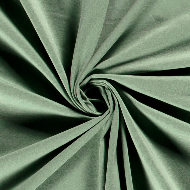 Cotton Jersey fabric Unicolour Dark Mint