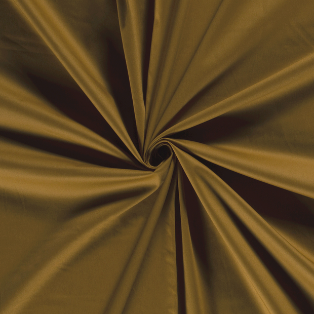 Cotton Satin fabric Oker 