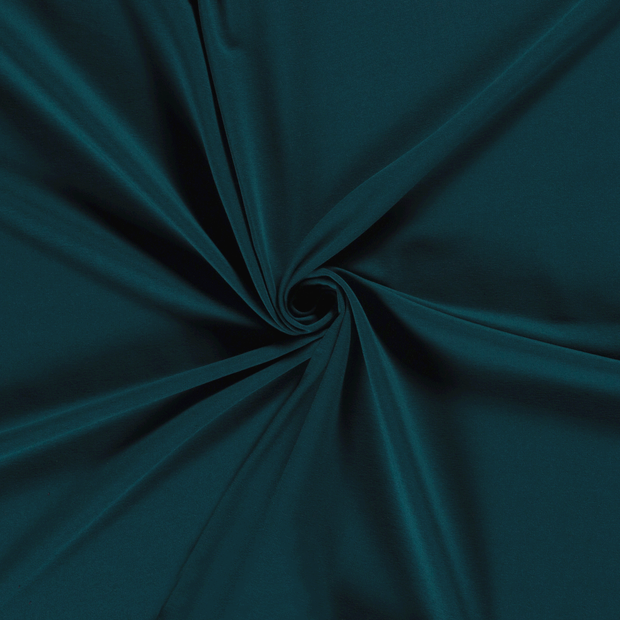 French Terry GOTS fabrik Petrol