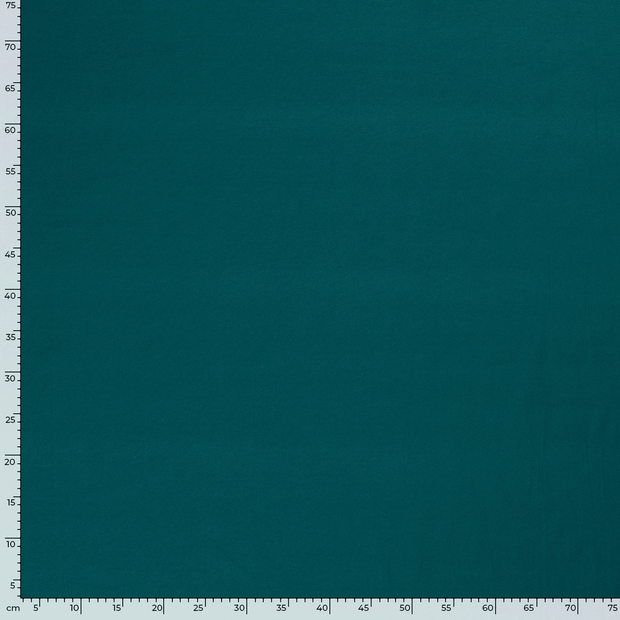 Cotton Jersey fabric Unicolour Petrol