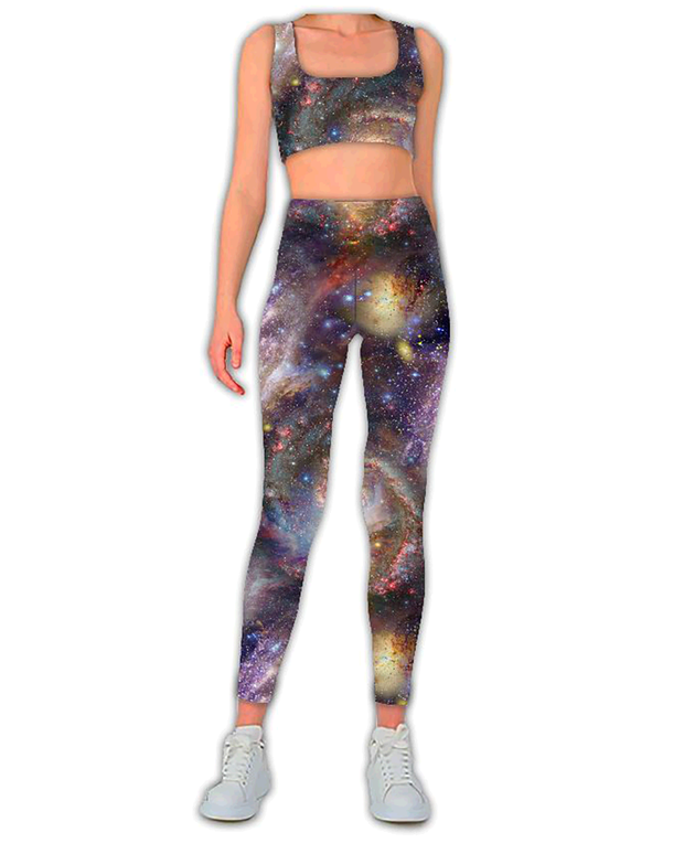 Sportswear Jersey fabric Space Lila