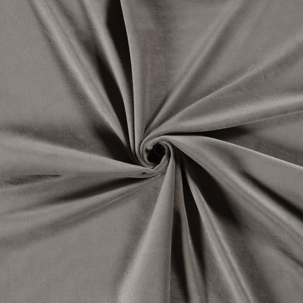 Nicky velours fabric Grey